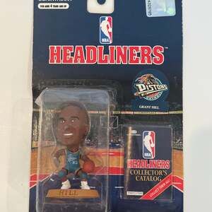 Grant Hill Detroit Pistons 1996 Corinthian NBA Headliners 3" Figure